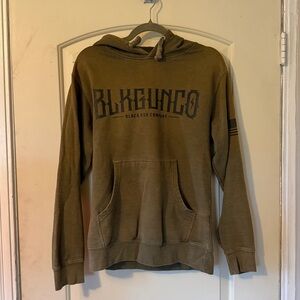 BLKGUNCO Olive Hoodie